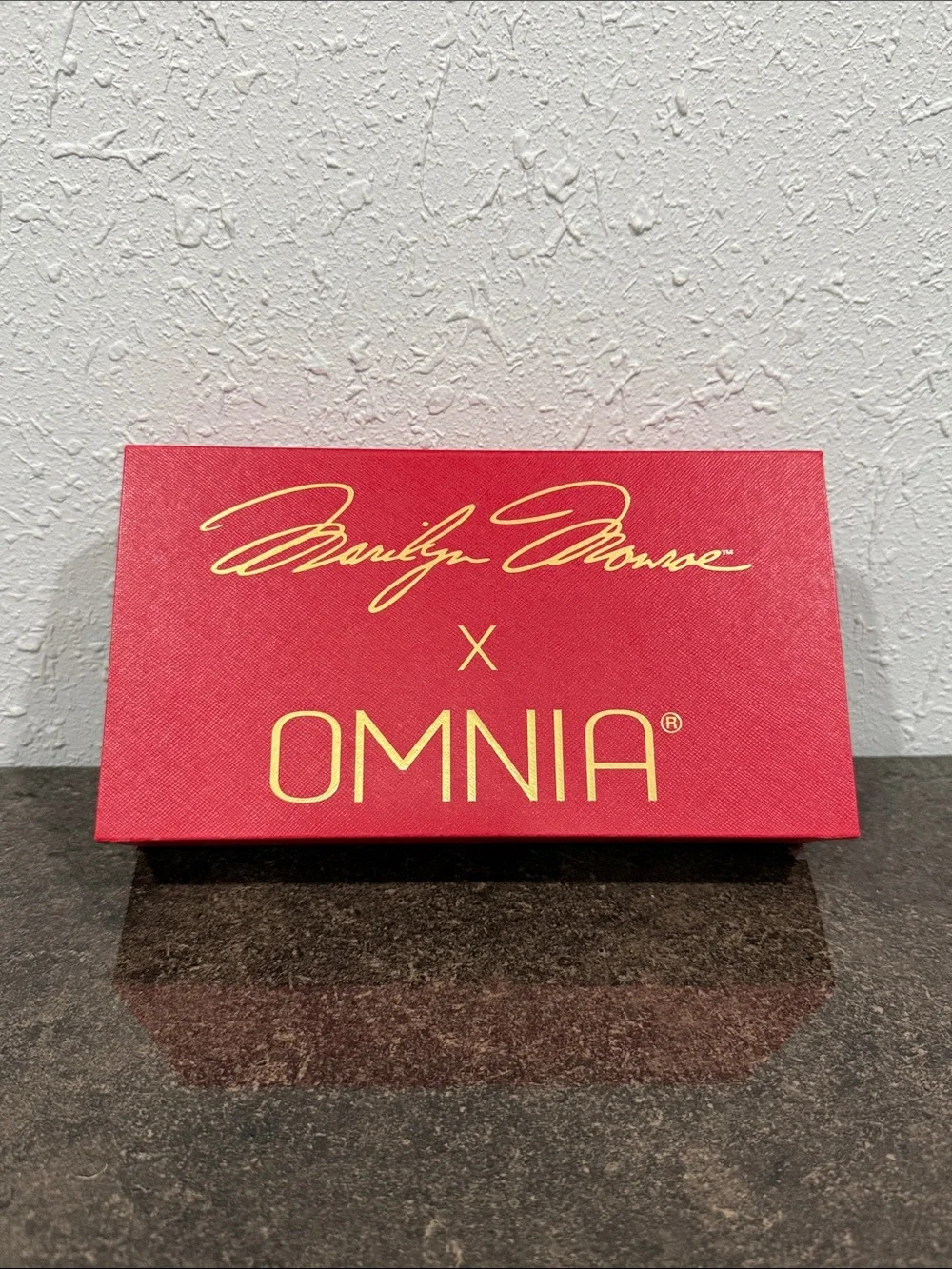 Marilyn Monroe x OMNIA Red Gift Box Limited Edition Brush Set